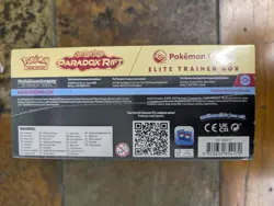 Pokemon Center Paradox Rift Elite Trainer Box Roaring Moon ETB Exclusive, Sealed - Image 3