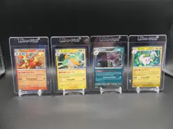 Pokemon CHAOS RISING STAFF PROMOS Set Of 4 - Image 1