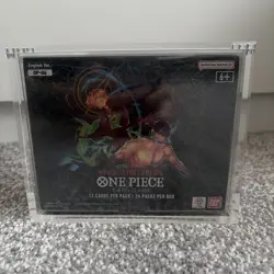 One Piece TCG OP06 Booster Box English | New & Sealed - with acrylic case - Image 1