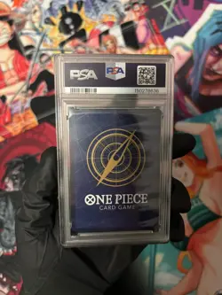 Monkey D. Luffy Treasure Rare OP-08 PSA 10 - Image 2