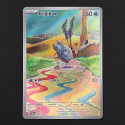 Pokemon TCG Card Frigibax 208/193 Paldea Evolved Illustration Rare Holo - NM - Image 1
