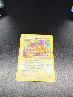Pokemon Pikachu TCG Birthday Celebrations Classic Collection Holo Card 24/53 - Image 1