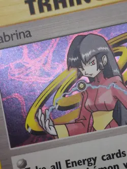 Sabrina Trainer Card Holo Rare Gym Challenge 20/132 - Image 2