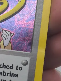 Sabrina Trainer Card Holo Rare Gym Challenge 20/132 - Image 3
