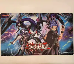 YuGiOh TCG Playmat Yuto Dark Rebellion XYZ Dragon Konami Promo Card Game Mat - Image 1