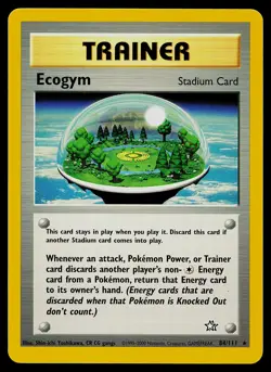 Pokemon Card - Ecogym Neo Genesis 84/111 Rare - Image 1