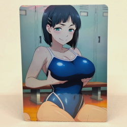 Sword Art Online Kirigaya Suguha Goddess Anime Waifu ACG Foil Card - Image 1