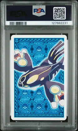 2015 POKEMON ALPHA SAPPHIRE PLAYING CARDS ACE OF CLUBS TREECKO PSA 10 - Image 2