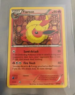Pokemon TCG Flareon BW88 Black & White Holo NM/LP Card - Image 1