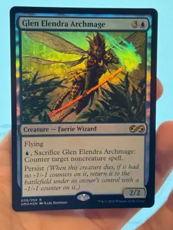 1X FOIL Glen Elendra Archmage MINT MTG Magic UMA Ultimate Masters Faerie CEDH - Image 1