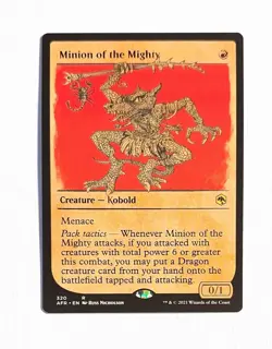 Minion of the Mighty ~ MTG Adventures in Forgotten Realms ~ #320 Showcase - Image 1