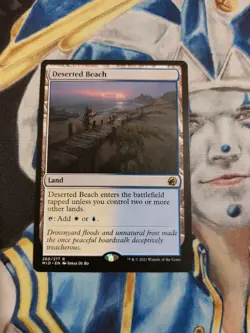 Deserted Beach MTG Innistrad: Midnight Hunt Rare Near-Mint to Mint x1 - Image 1