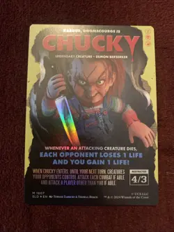 Chucky - Kardur, Doomscourge Secret Lair Drop Foil - Image 1