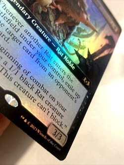 MTG Lord Skitter, Sewer King EXTENDED ART FOIL Wilds of Eldraine 0339 NM - Image 3