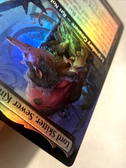 MTG Lord Skitter, Sewer King EXTENDED ART FOIL Wilds of Eldraine 0339 NM - Image 5