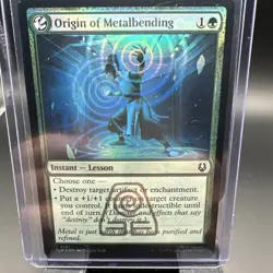 Origin of Metalbending Avatar: The Last Airbender Foil - Image 1