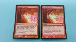 2x FOIL SPAWNING BREATH RISE OF THE ELDRAZI MAGIC GATHERING MTG NM UNPLAYED - Image 1
