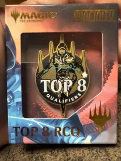 MtG RCQ Top 8 Pinfinity Jace, the Perfected Mind Pin NEW IN BOX UNOPENED 2023 - Image 1