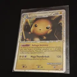 The Pokemon Company Raichu (Prime) 83/90 Undaunted 100 HP Ultra Rare Holo - Image 1
