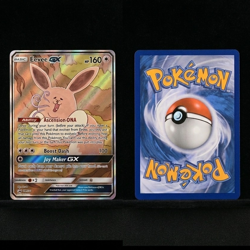 Pokemon TCG Eevee GX Ultra Rare Holo GX Sun & Moon SM233 English 2019 - Image 1