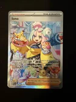 Pokemon TCG Iono 269/193 Paldea Evolved Special Illustration Rare NM Condition - Image 1