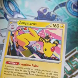 Pokemon TCG Ampharos 029/086 Non Holo Rare Deck Exclusive Chaos Rising - Image 3