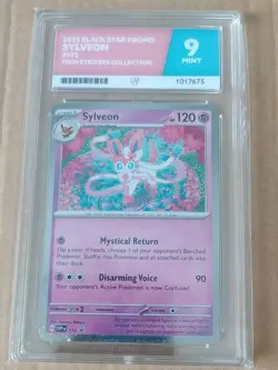 Sylveon SVP172 Ace Mint 9 Pokemon Prismatic Evolutions Black Star Promo - Image 1