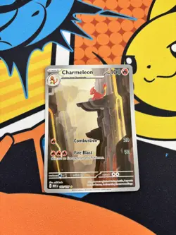 Pokemon TCG Charmeleon Illustration Rare Holo Sv: Scarlet & Violet 151 169/165 - Image 1