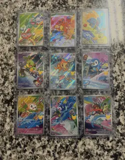 Pokemon 2026 First Partner Series 1 llustration Collection Full Set of 9 Promo - Image 1