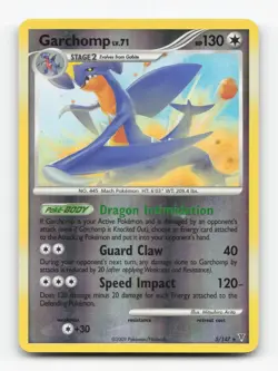 Pokemon TCG - Garchomp 5/147 Lightly Played Holo Rare Supreme Victors - Image 1