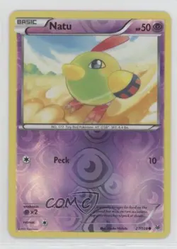 Natu Reverse Foil Pokemon XY Roaring Skies #27 - Image 1