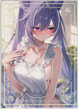 ❤KEQING - Goddess Story Anime Waifu Card KEY MOON STARS -SS-005 GENSHIN IMPACT - Image 1
