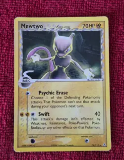 Pokemon Mewtwo (Delta Species) 24/110 Holon Phantoms Regular NP nm/mt. - Image 2
