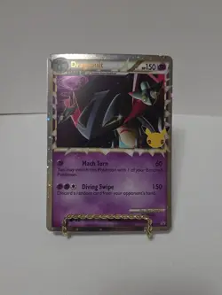 Pokemon Celebrations Dragapult SWSH132 Black Star Promo JUMBO OVERSIZED - Image 1