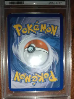 Pokemon TCG B & W Mew EX Full Art Leg. Treasure Radiant Coll. PSA 4 - Image 3