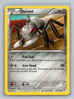 Durant 83/124 Uncommon Dragons Exalted Pokemon Near Mint - Image 1