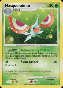 Masquerain 68/147 Uncommon Supreme Victors Pokemon Lightly Played - Image 1