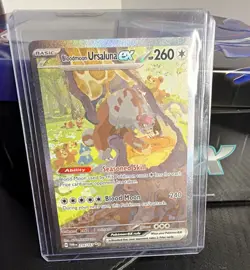 Pokemon TCG Bloodmoon Ursaluna ex 216/167 SV06 SIR Full Art Holo English 260 - Image 1