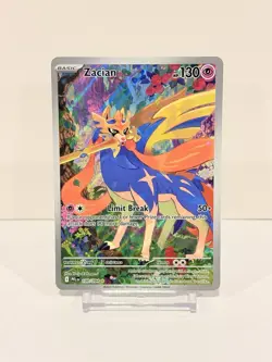 Pokemon TCG Zacian 100/94 Phantasmal Flames Illustration Rare - Image 1