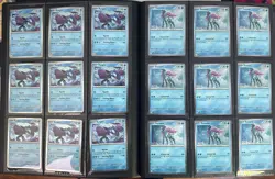 Pokemon Tcg holo cosmic promos Lot Of 200 Swirls On Some 🍥 BINDER INCLUDED - Image 2