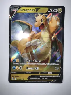 Dragonite V 049/078 Pokemon GO Holo - Image 1