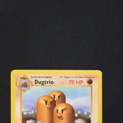 Wizards of the Coast Dugtrio 1st Edition Base Set Shadowless 19/102 70 - MP🔥🔥 - Image 5