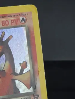 Dark Charizard 4/82 Team Rocket Holo Rare Italian 2000 WOTC Vintage Damaged - Image 3
