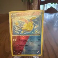 Pokemon TCG Azumarill 77/114 XY Steam Siege Reverse Holo Uncommon 100 HP Eng - Image 1