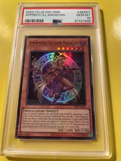 YuGiOh APPRENTICE ILLUSION MAGICIAN #SDID-AE007🔥PSA 10🔥ASIAN/ENG ED-2023 SUPER - Image 2