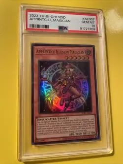 YuGiOh APPRENTICE ILLUSION MAGICIAN #SDID-AE007🔥PSA 10🔥ASIAN/ENG ED-2023 SUPER - Image 5