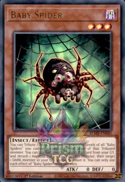 1st Ed Baby Spider Ultra Rare #BLMR-EN045 Yugioh - Image 1
