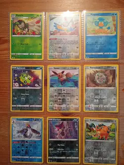 Pokemon Cards, Sword And Shield 9 Card Reverse Holo Lot. NM/LP - Image 1