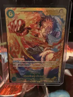 One Piece Monkey D. Luffy SEC OP13-118 - Image 1