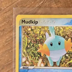 Mudkip 59/109 EX Ruby & Sapphire 2003 Pokemon Card Common Water LP - Image 2